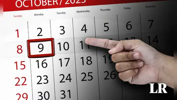 Lunes 9 de octubre: ¿es feriado o día no laborable? Esto dice El Peruano