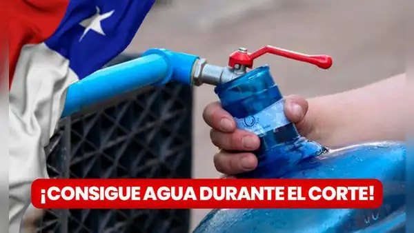 Corte de agua en Santiago: ¿dónde encontrar los puntos de abastecimiento de Aguas Andinas?