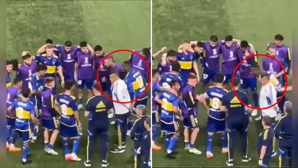 La efusiva arenga de Advíncula hacia sus compañeros que no se vio en TV minutos antes de los penales