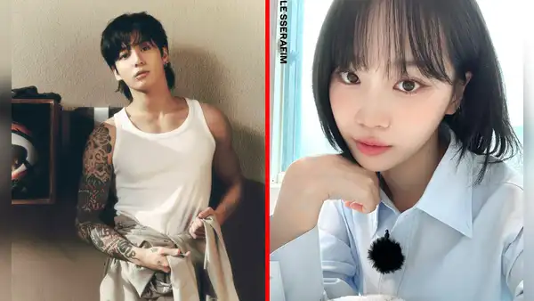 ¿Jungkook, de BTS, y Chaewon de LE SSERAFIM son novios? Pequeño acercamiento reviven rumores