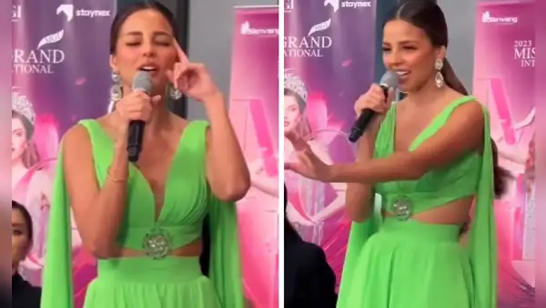Luciana Fuster sorprende al cantar 'Despacito' de Luis Fonsi en el Miss Gran International 2023