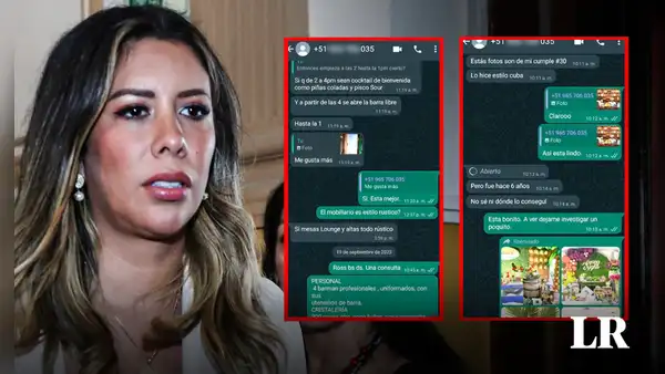 Rosselli Amuruz: chats y audio demuestran que sí organizó fiesta de Paul García