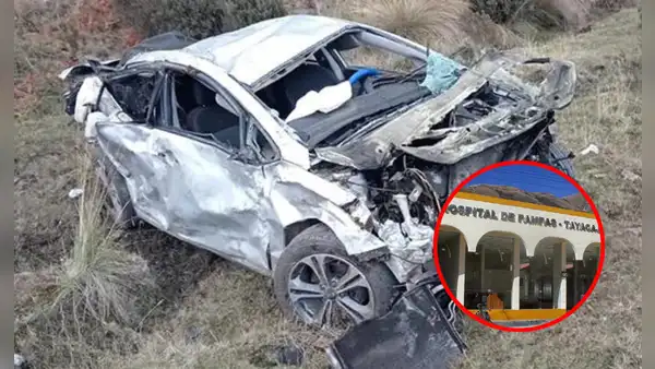 Huancavelica: madre y sus hijas fallecen luego de que auto en el que viajaban cayera a abismo