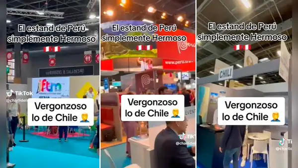 Chilena compara stand de su país con el de Perú en evento de turismo en Europa: “Me da mucha pena”