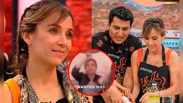 Milene Vásquez y la curiosa reacción que tuvo al enterarse de que Armando Machuca no ganó 'El gran chef'