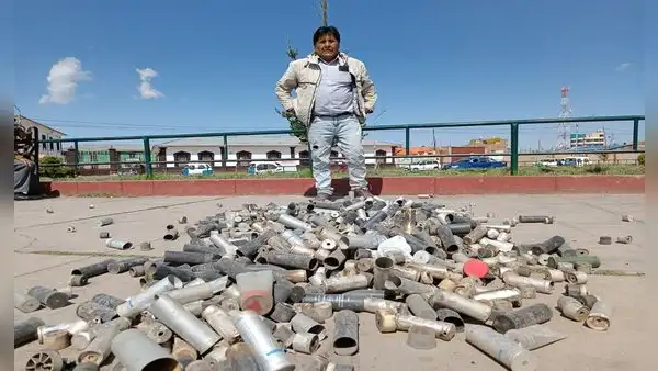 Puno: exhiben bombas lacrimógenas que PNP utilizó para reprimir a manifestantes en protesta del 9 de enero