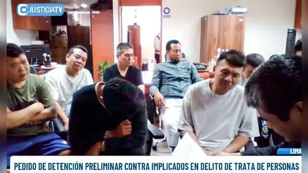 PJ dicta 7 días de detención preliminar contra involucrados en explotación de ciudadanos asiáticos