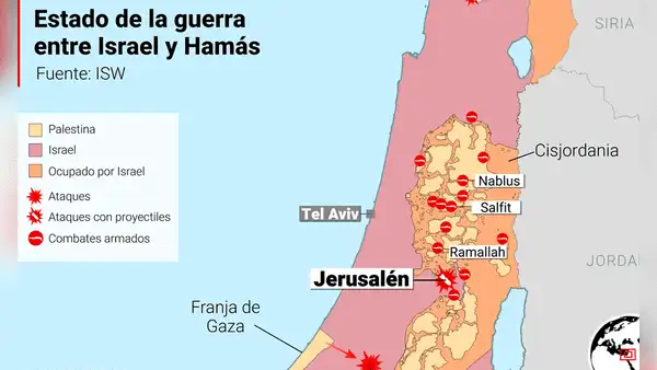 ¿Por qué la guerra entre Israel y Palestina? Conoce el motivo del conflicto