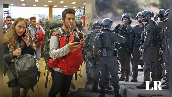 Turistas israelíes que estaban en Perú vuelven a su país para unirse a la guerra: "Es mi elección"