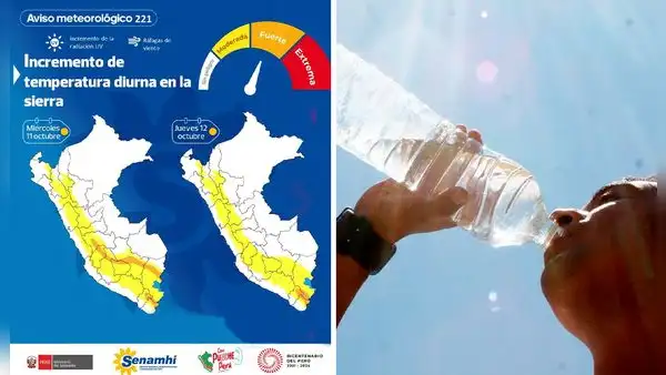 Senamhi pronostica altas temperaturas con ráfagas de viento en toda la sierra peruana