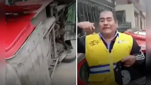SJM: mototaxista secuestra a fiscalizador de 60 años y choca vehículo donde se trasladaban