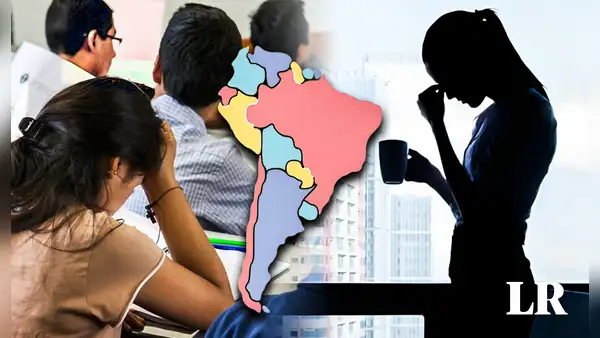 Estos son los 2 países de América Latina con más altos niveles de estrés, según informe global