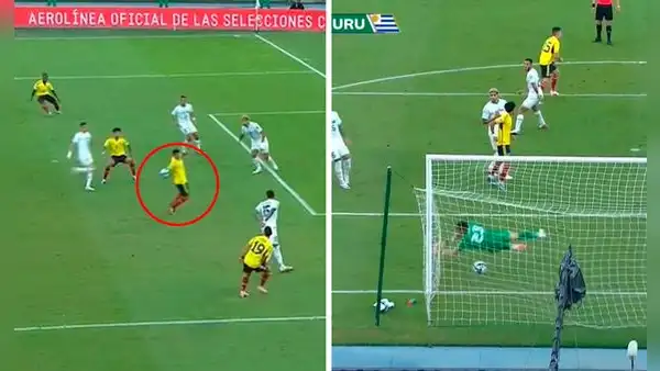 El escandaloso gol que el VAR validó pese a mano de James: Colombia empató ante Uruguay con polémica