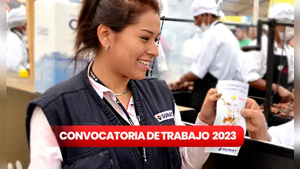 Sunat brinda 31 EMPLEOS con sueldos de hasta S/14.000: ¿cómo postular?