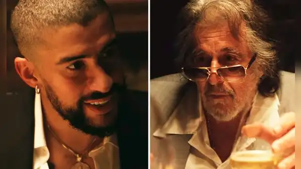 Al Pacino sale con Bad Bunny en video de ‘Monaco’ y fans reaccionan: “¡Qué ven mis ojos, mano!”