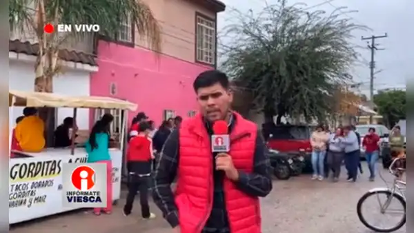 "El fallecido era mi primo": reportero se entera que su familiar murió durante transmisión en vivo