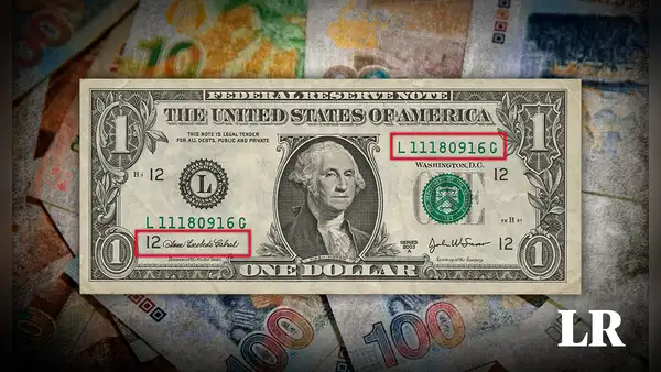 Este es el billete de 1 dólar, con un error de impresión, que puedes vender por más de S/600.000