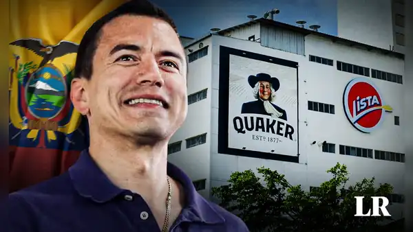 La historia de la franquicia Quaker y su vínculo con Daniel Noboa, presidente de Ecuador