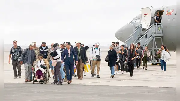 Guerra en Medio Oriente: tan solo 25 peruanos volvieron de Israel en el avión presidencial