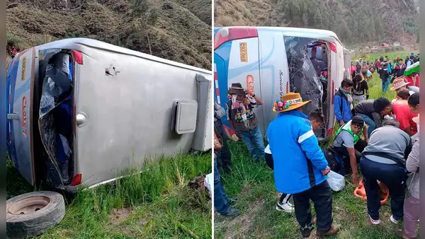 Cusco: 1 turista muerto y 30 heridos en accidente durante viaje a montaña de 7 colores