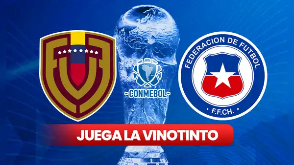 La Vinotinto vs. Chile EN VIVO: horario y dónde ver el partido por las Eliminatorias Sudamericanas 2026