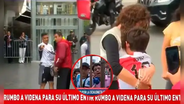 Previo al Perú vs. Argentina, niño alienta a la selección peruana y llora al recibir firma de Yotún