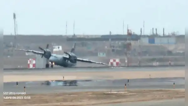 Avión de la FAP que venía de Satipo aterrizó de emergencia en aeropuerto Jorge Chávez: ¿qué ocurrió?