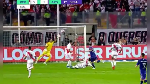 Lionel Messi anotó golazo tras error de Guerrero y marca por primera vez a Perú en Eliminatorias