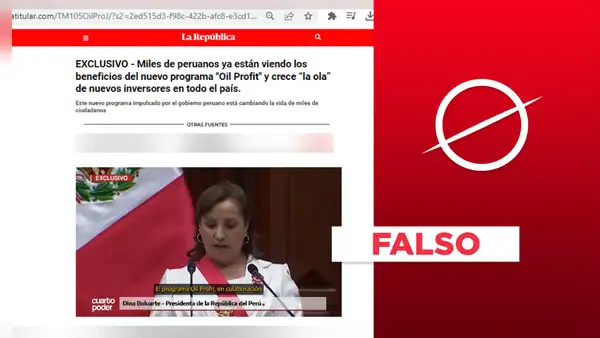 La República no promociona “programa de inversión” Oil Profit, tampoco lo hace el Gobierno