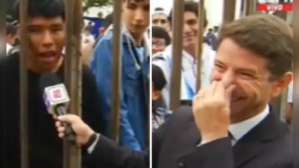 Hincha peruano imita a Mariano Closs y sorprende a periodistas de Argentina: "En Perú no te aburres"