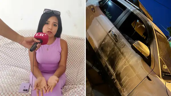 Cantante de mariachis denuncia que delincuentes incendiaron su camioneta en Piura