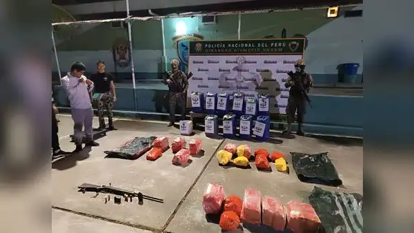 Vraem: decomisan casi media tonelada de cocaína a una mafia internacional del narcotráfico
