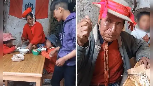 Familia cusqueña probó por primera vez pollo a la brasa: “No se necesitan lujos para ser felices”