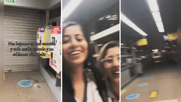 Peruanas bajan en la estación Javier Prado del Metropolitano y quedan encerradas: "No hay salida"