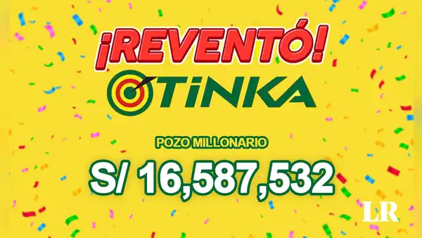 Afortunado ganador de La Tinka se llevó más de 16 millones de soles: ¿qué números eligió?