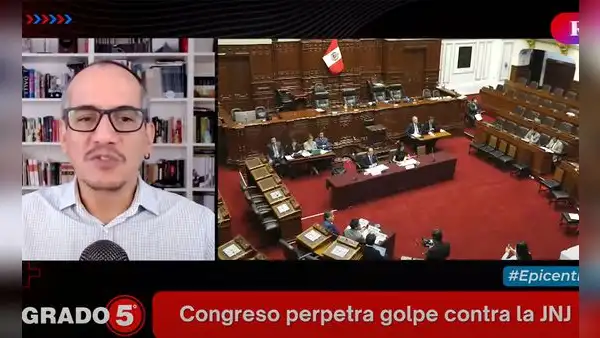 Gómez Fernandini sobre golpe de Congreso a JNJ: "Decidieron votar a favor de un informe imaginario"