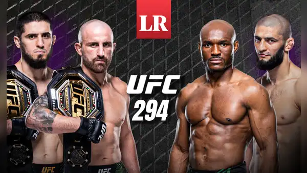[UFC 294] ¿A qué hora pelean Makhachev vs. Volkanovski 2 y Usman vs. Chimaev?