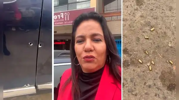 Comas: atacan a balazos a vehículo de una regidora por presuntamente no pagar cupos