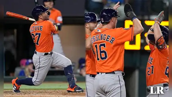 Con un jonronazo de Altuve, los Astros ganaron 5-4 a Rangers y están a un paso de la Serie Mundial