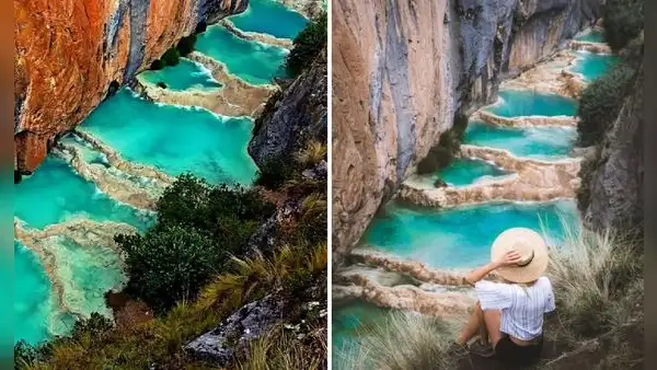 Muestran el nuevo color de las aguas turquesas de Millpu en Ayacucho tras lluvias