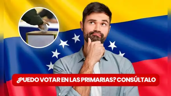 ¿Cómo sé si puedo votar en las Primarias de Venezuela 2023?