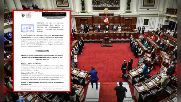 Proponen que jueces y fiscales sean designados por elección popular y que el cargo dure 7 años