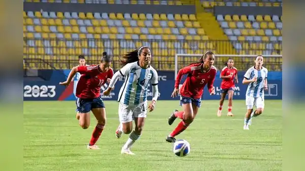 ¡Debut sin goles! Argentina empató 0-0 frente a Costa Rica por los Juegos Panamericanos 2023