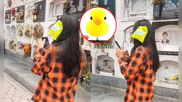 Peruana se une a la moda de los patitos amarillos y sorprende en redes: "Ella sí es original"