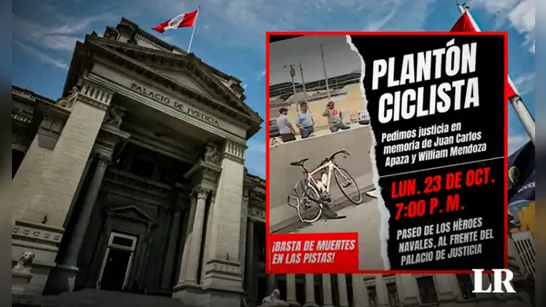 ¡Buscan justicia!: realizarán plantón tras muerte de 2 ciclistas en accidente en la Panamericana Sur