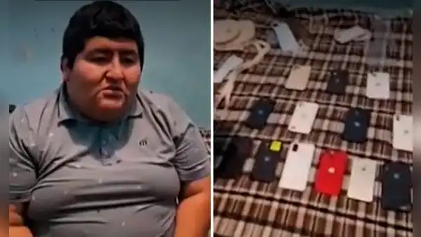 Liberan a 'Gordo Choy' a pesar de poseer 21 celulares robados de alta gama para revenderlos