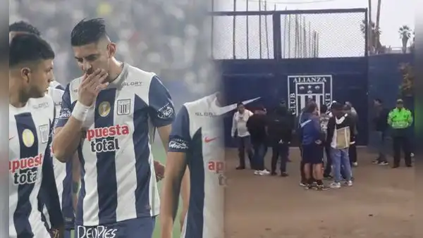 Barristas de Alianza Lima ingresaron al entrenamiento para reunirse con jugadores tras fiesta