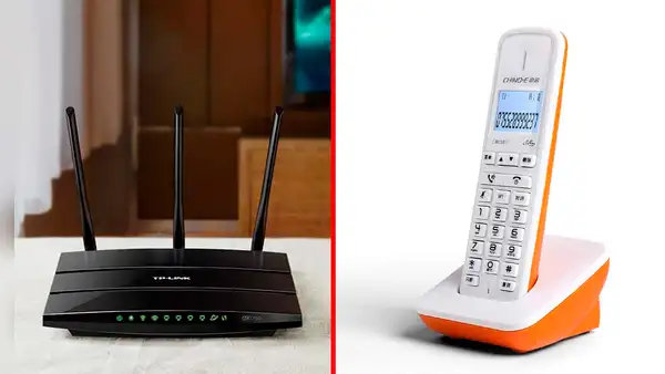 ¿Tienes el teléfono fijo de casa junto al router? Por esto debes alejarlo o tu internet sufrirá