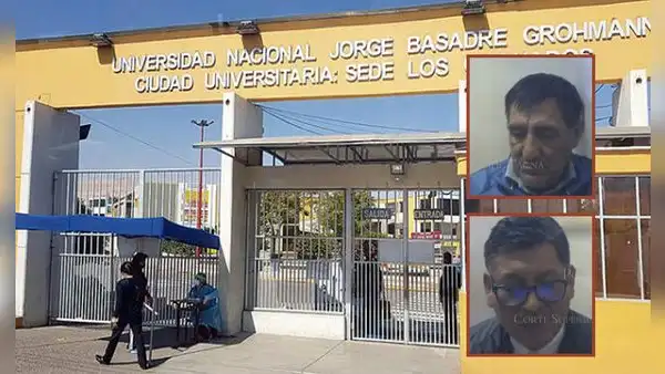 Tacna: ordenan prisión para 2 docentes de la Universidad Jorge Basadre acusados de pedir dinero y acoso