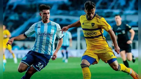 ¡Triunfo agónico! Racing Club venció 2-1 con Boca Juniors por la Copa de la Liga Profesional